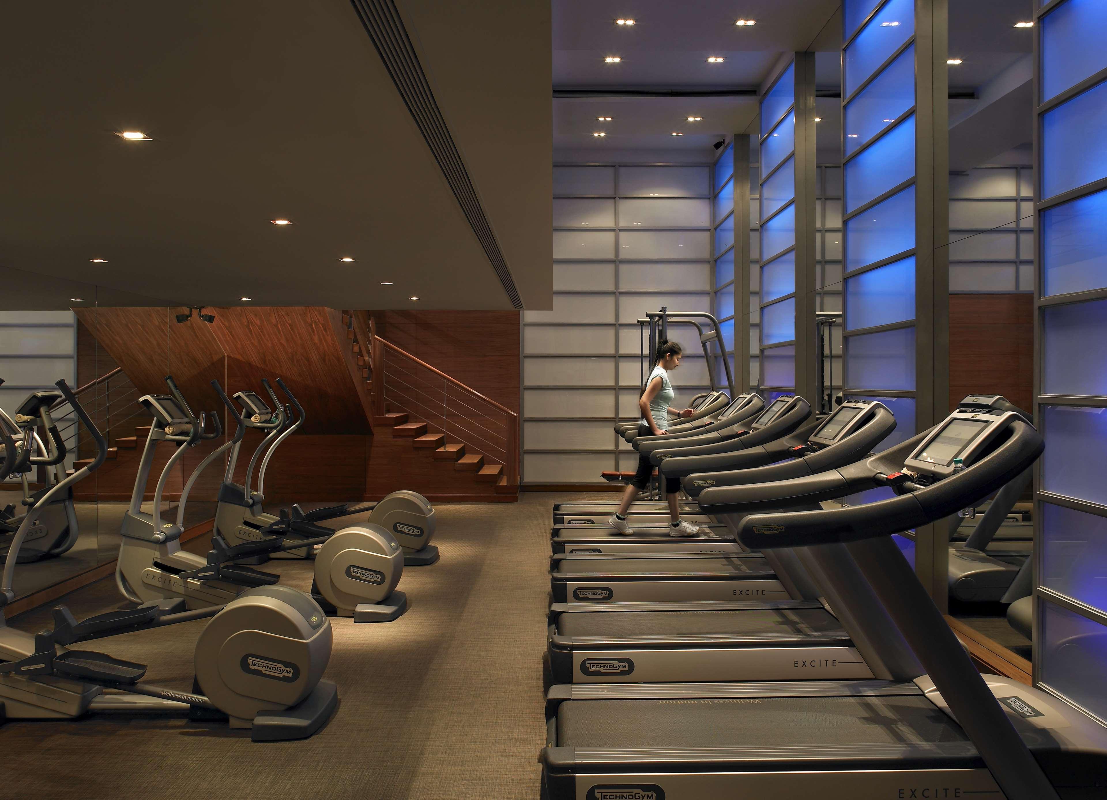 The Leela Mumbai Hotel Exterior photo The gym at the Mandarin Oriental, Hong Kong